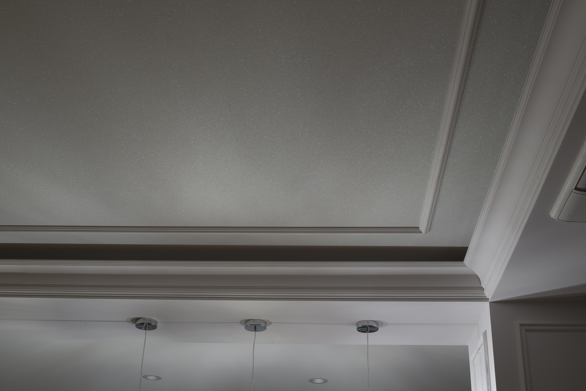Гостиная, тканевый потолок, потолок с подсветкой, цена, потолок Descor, монтаж тканевых потолков, полотно, потолок с блестками, априори, качественные натяжные потолки, натяжные потолки спб